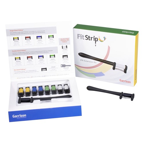 FitStrip IPR kit-1IPR gauge 10 x double sided strips